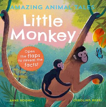 Amazing Animal Tales: Little Monkey book cover