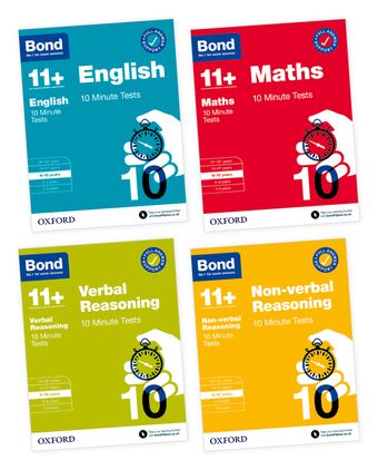 Bond 10 Minute Tests 9-10 Bundle 2021 book cover