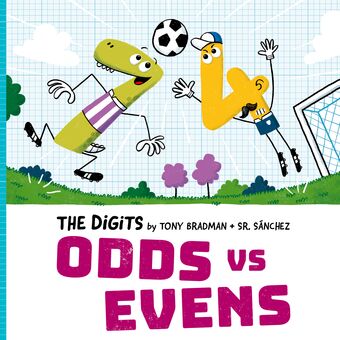 The Digits: Odds Vs Evens book cover