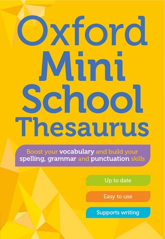 Oxford Mini School Thesaurus book cover