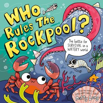 Who Rules the Rockpool? book cover