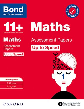 Bond Maths Up to Speed Assessment Papers 10-11yrs book cover