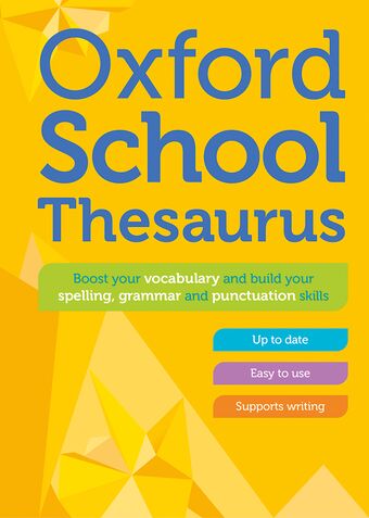 Oxford School Thesaurus book cover