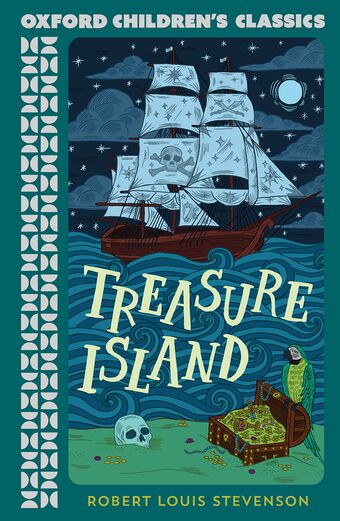 Oxford Children's Classics: Treasure Island book cover