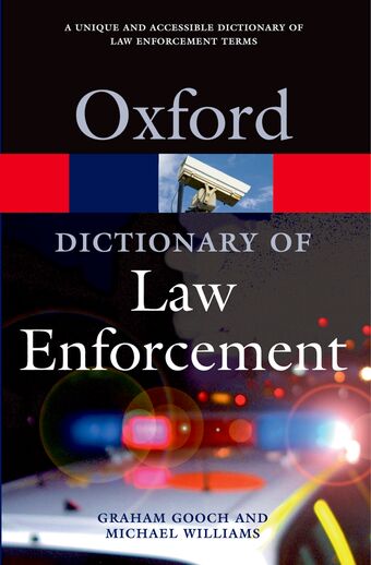 A Dictionary of Law Enforcement book cover
