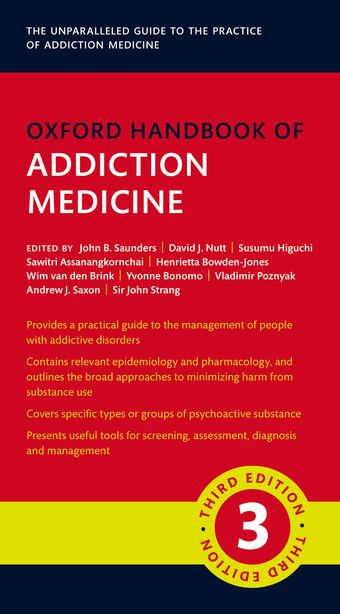 Oxford Handbook of Addiction Medicine book cover