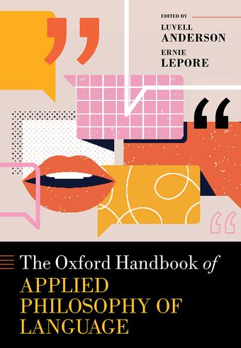 The Oxford Handbook of Applied Philosophy of Language book cover