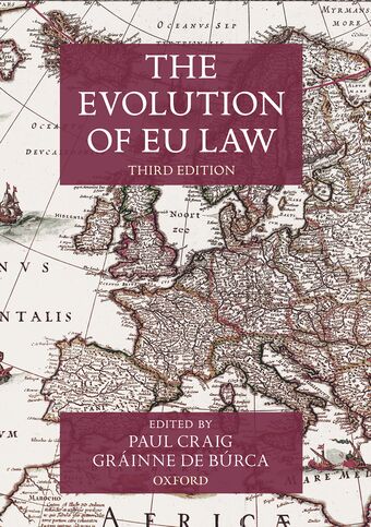 The Evolution of EU Law 3e book cover