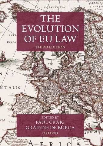 The Evolution of EU Law 3e book cover