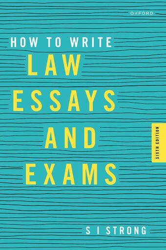 How To Write Law Essays & Exams book cover