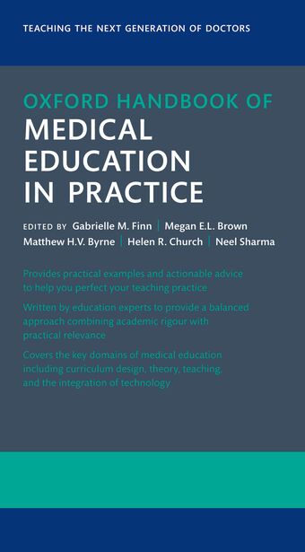 Oxford Handbook of Medical Education in Practice book cover