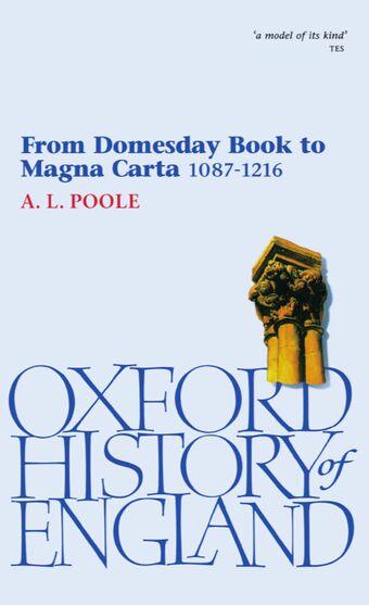 From Domesday Book to Magna Carta, 1087-1216 book cover