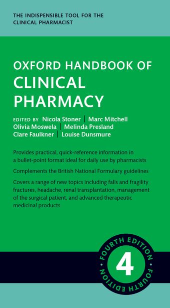 Oxford Handbook Of Clinical Pharmacy 4E OXHMED Flexi book cover
