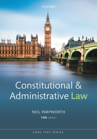 Constitutional and Administrative Law book cover