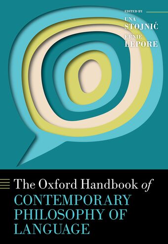 The Oxford Handbook of Contemporary Philosophy of Language book cover