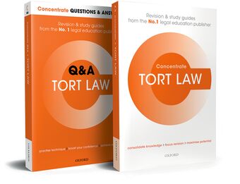 Tort Law Revision 2021 Pack book cover