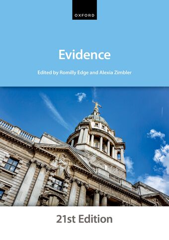 Evidence 21E BM Paper book cover