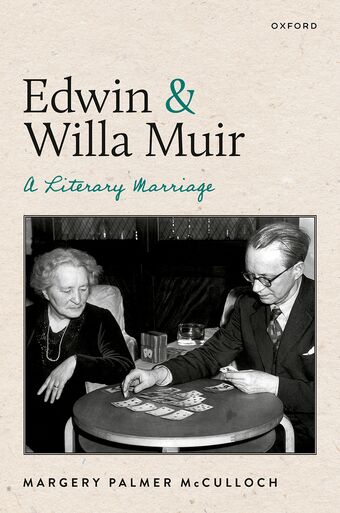 Edwin and Willa Muir A Literary Marriage book cover