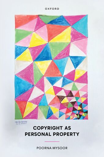 Copyright as Personal Property book cover