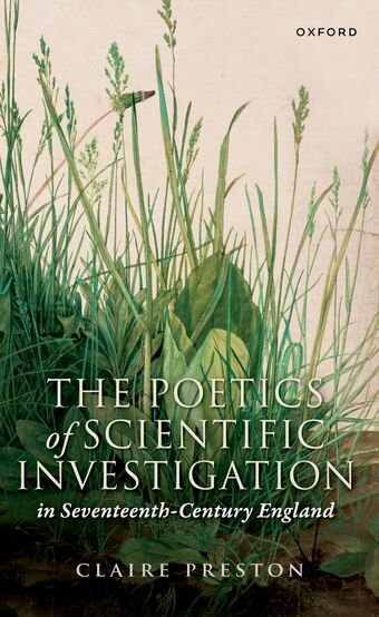 The Poetics of Scientific Investigation in Seventeenth-Century England book cover