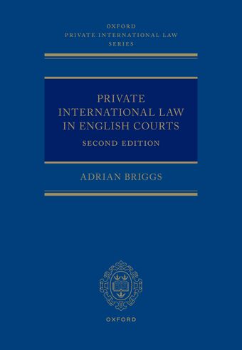 Private International Law in English Courts book cover