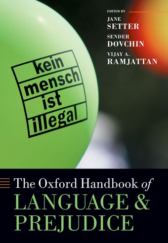 The Oxford Handbook of Language and Prejudice book cover