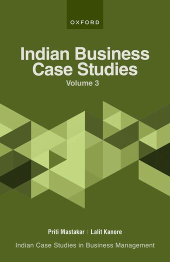 Indian Business Case Studies Volume III book cover