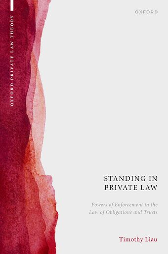St&ing in Private Law Powers of Enforcement in the Law of Obligations & Trusts book cover