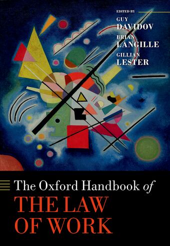 The Oxford Handbook of the Law of Work book cover