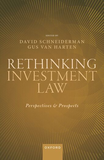 Rethinking Investment Law book cover