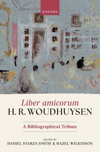 Liber amicorum H. R. Woudhuysen book cover