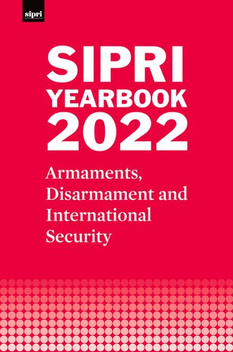 SIPRI Yearbook 2022 book cover