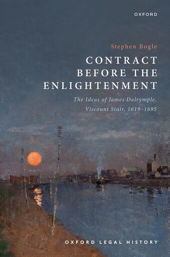 Contract Before the Enlightenment book cover