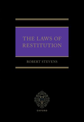 The Laws of Restitution book cover