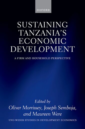 Sustaining Tanzania's Economic Development A Firm and Household Perspective book cover
