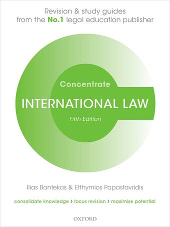 International Law Concentrate book cover