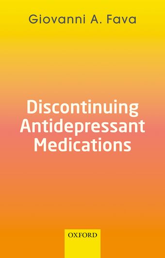 Discontinuing Antidepressant Medications book cover