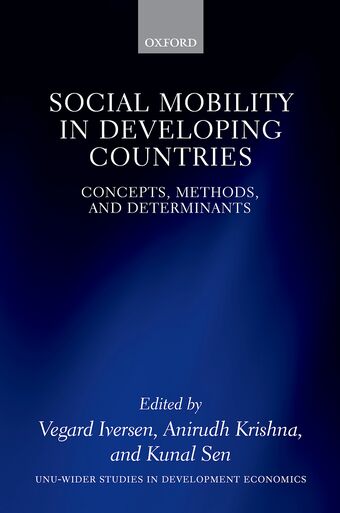 Social Mobility in Developing Countries Concepts, Methods, and Determinants book cover