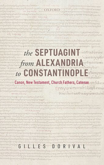 The Septuagint from Alexandria to Constantinople book cover