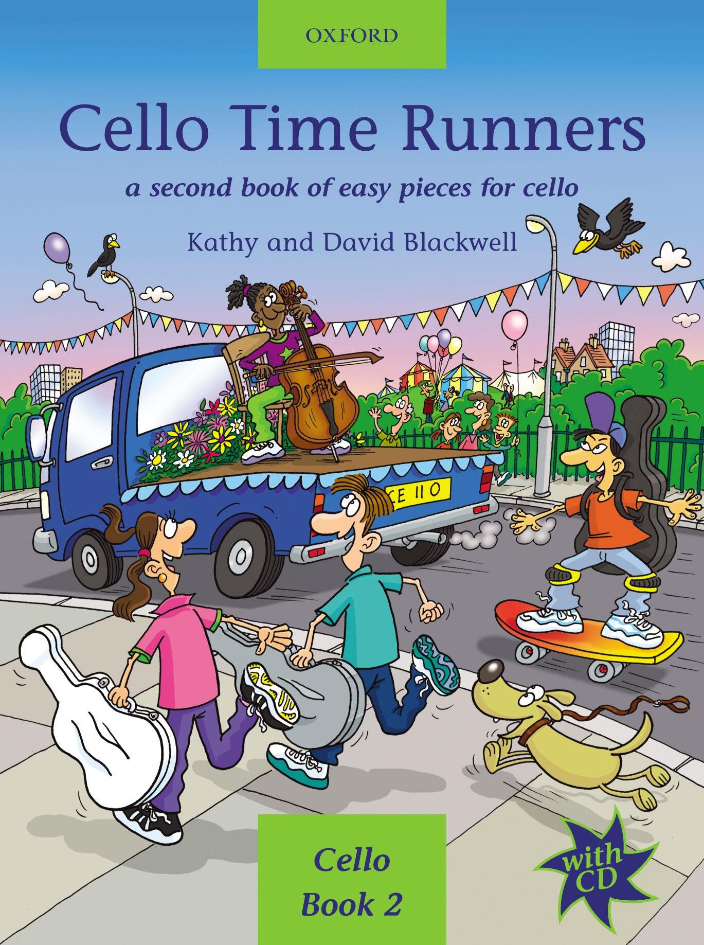 Cello Time Runners + CD book cover