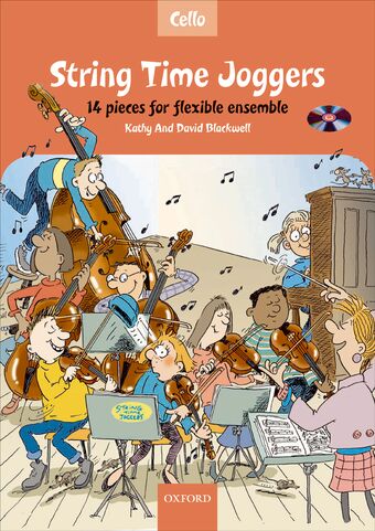 String Time Joggers Cello book + CD book cover