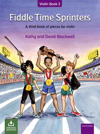 Fiddle Time Sprinters + CD Revised Edition book cover