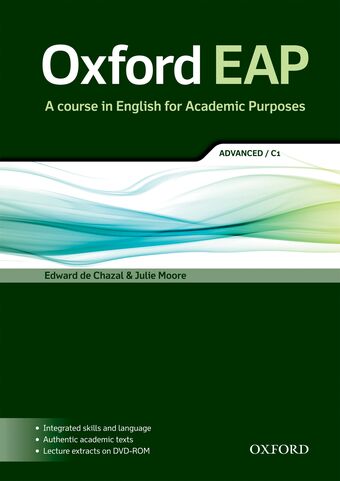 Oxford EAP Advanced Student's Book & DVD Pack book cover