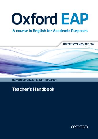 Oxford EAP Upper-Intermediate Teacher's Book & DVD Pack book cover