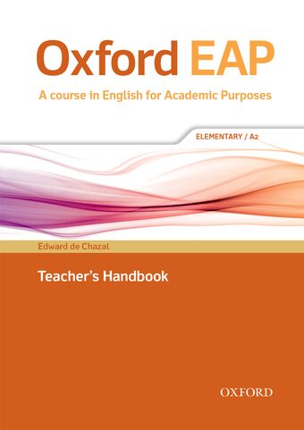 Oxford EAP Elementary Teachers Book & DVD Pack book cover
