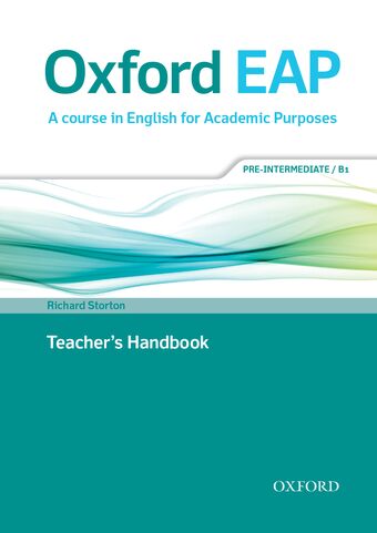 Oxford EAP Pre-intermediate Teachers Book & DVD Pack book cover