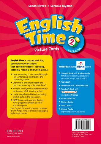 English Time 2 Picture Cards book cover