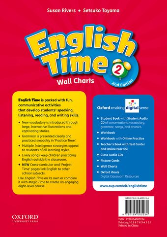 English Time 2 Wall Chart book cover