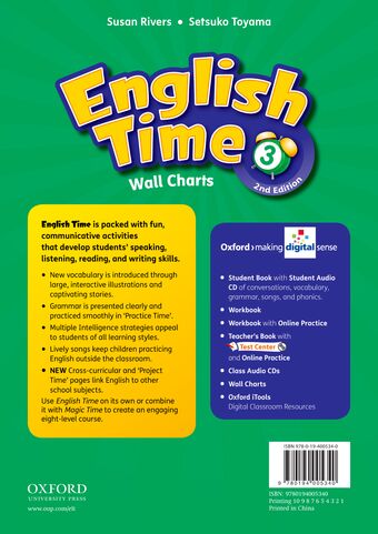 English Time 3 Wall Chart book cover