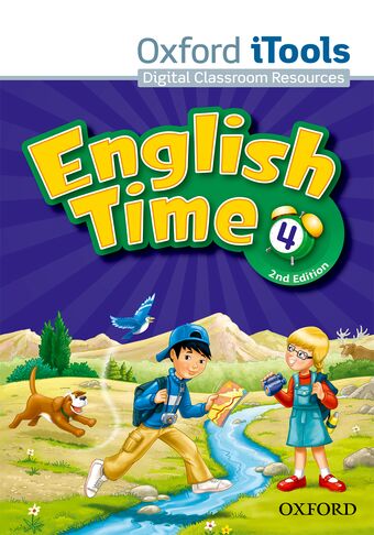 English Time 4 iTools DVD-ROM book cover